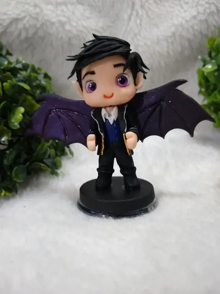 Miniatura personalizada personagens de livro
