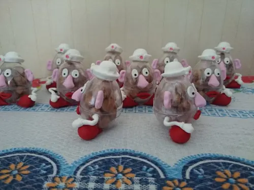 ovinho acrílico sra batata