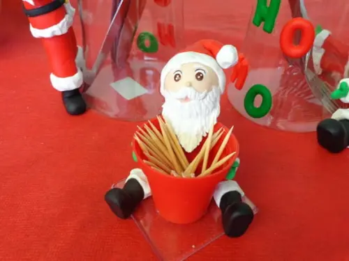 Paliteiro papai noel