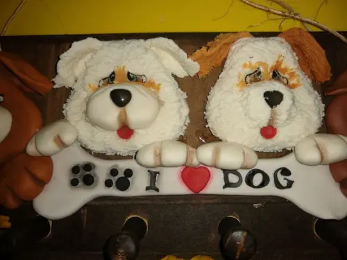 Porta chave cachorrinhos