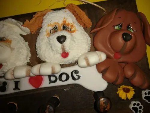 Porta chave cachorrinhos