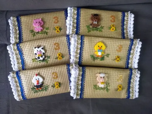 Porta Chocolate no Tema Fazendinha