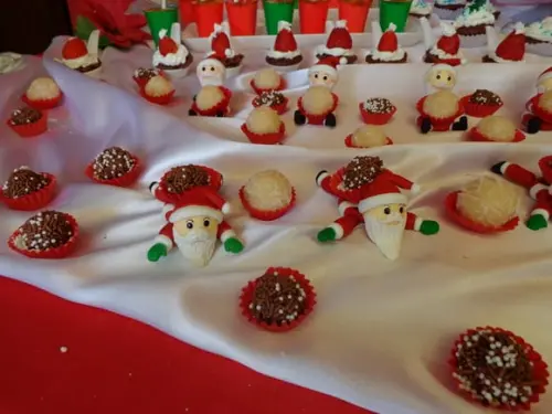 Porta Doce papai noel