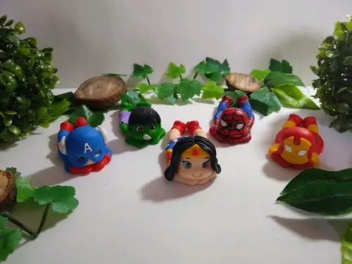 Porta doce super heróis