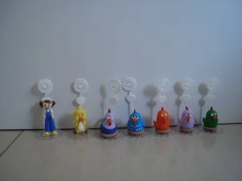 Porta recado da Galinha Pintadinha