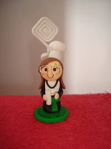 Porta Recado Formanda gastronomia