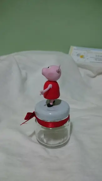 Pote Brigadeiro Porquinha Rosa