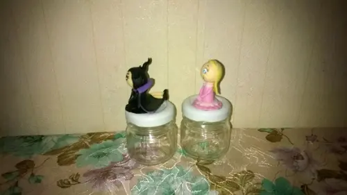 potes brigadeiro princesas