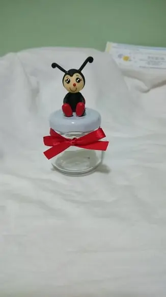potinho para brigadeiro joaninha