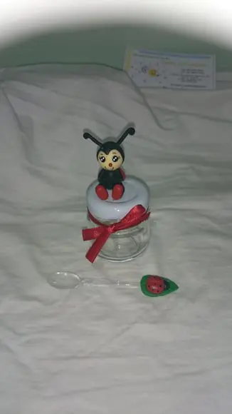 potinho para brigadeiro joaninha