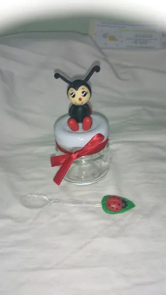 potinho para brigadeiro joaninha