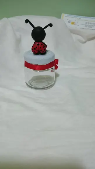 potinho para brigadeiro joaninha