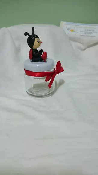 potinho para brigadeiro joaninha