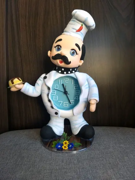 Relógio cozinheiro