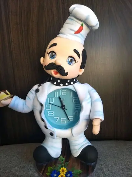 Relógio cozinheiro