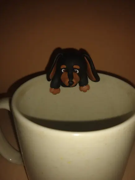 Segura chá - Enfeite de caneca