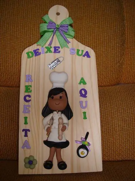 Tabua decorada