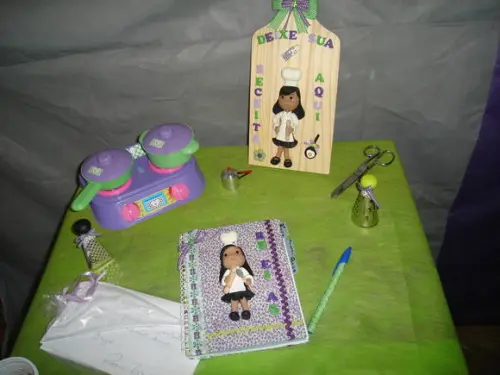 Tabua decorada