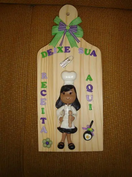 Tabua decorada