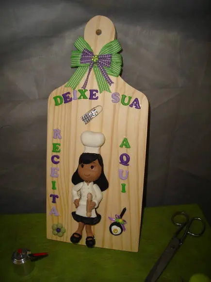 Tabua decorada
