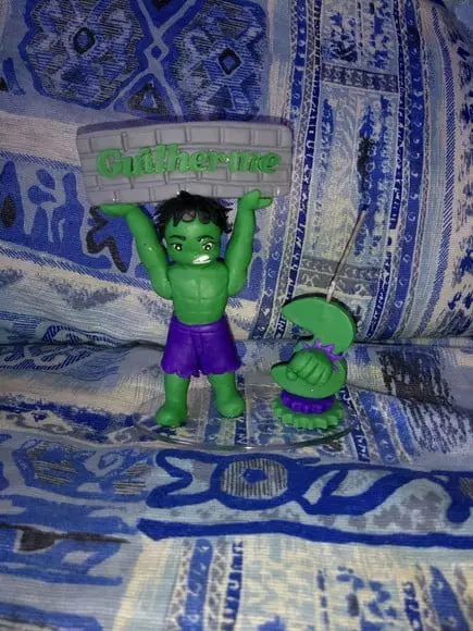 Topo bolo super herói
