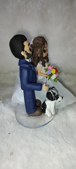 Topo Casamento com 1 Pet