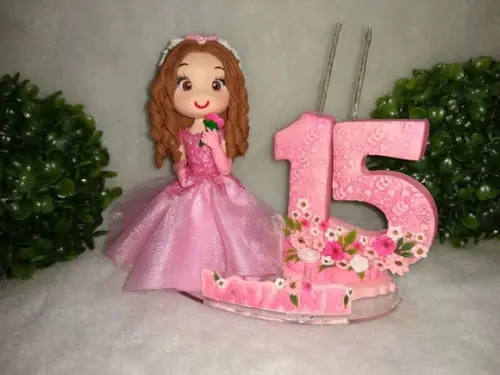 Topo De Bolo 15 Anos