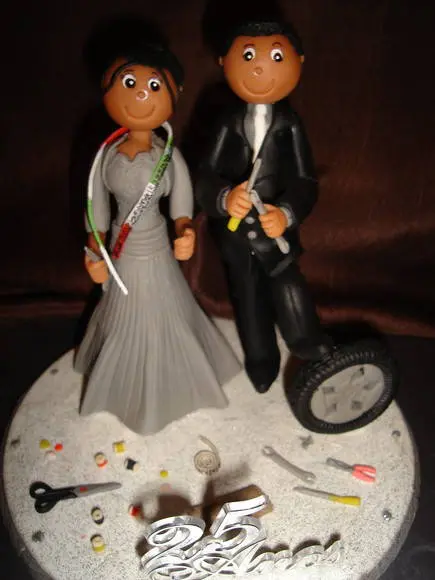 topo de bolo bodas de prata
