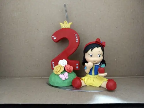 Topo de bolo Branca de neve