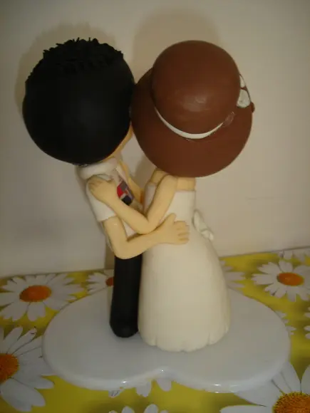 Topo De Bolo Casamento de time