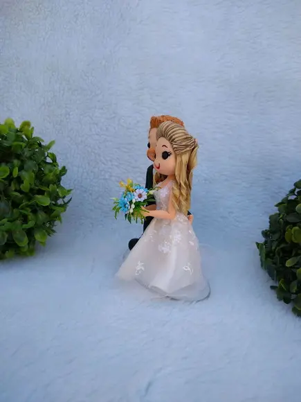 Topo De Bolo Casamento Personalizado