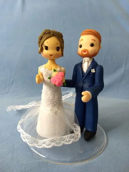Topo De Bolo Casamento Personalizados