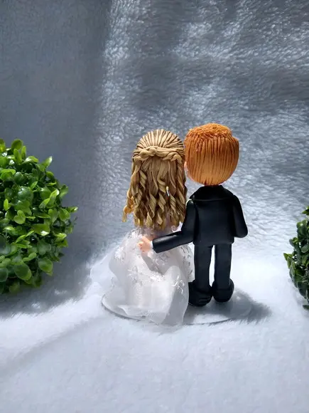 Topo De Bolo Casamento Personalizado