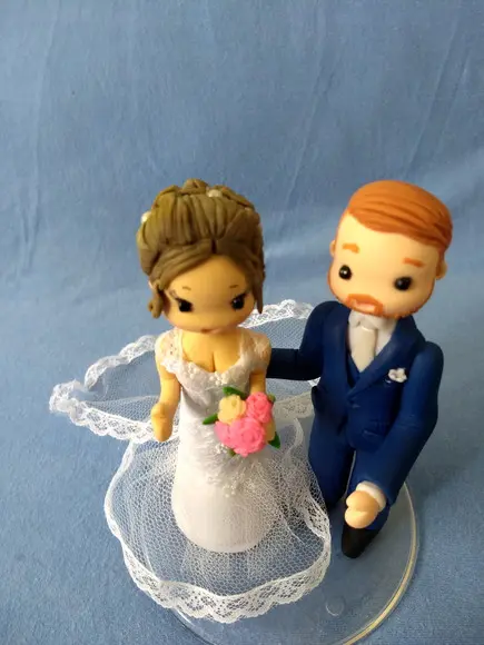 Topo De Bolo Casamento Personalizados