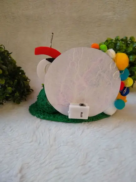 Topo de bolo cenário com Led pokemon
