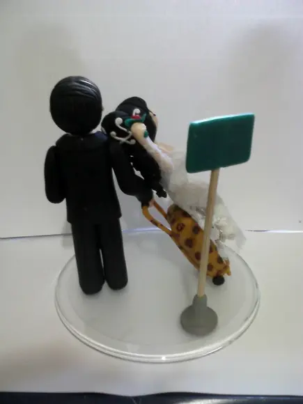 Topo De Bolo Casamento viagem