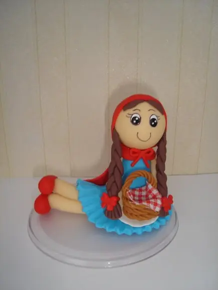 Topo De Bolo Chapéuzinho Vermelho