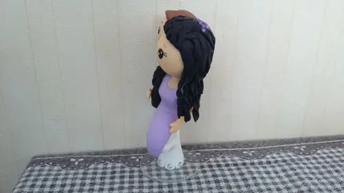 Topo De Bolo Coração noivado
