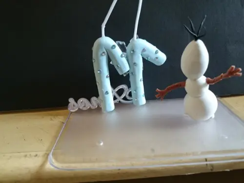 topo de bolo frozen