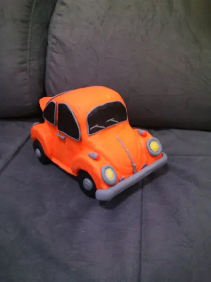 Topo de Bolo Fusca
