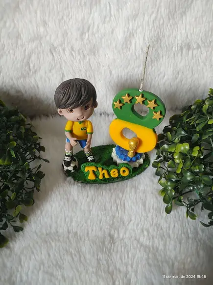 Topo de Bolo Futebol