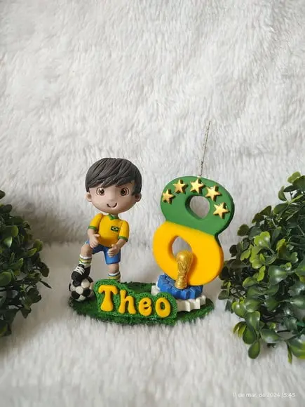 Topo de Bolo Futebol
