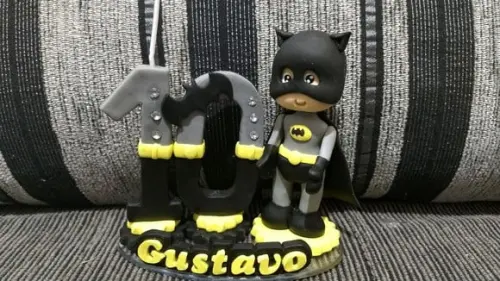 Topo de bolo homem gato