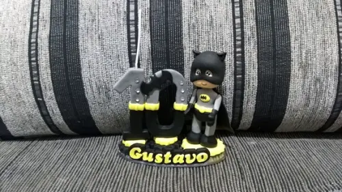 Topo de bolo homem gato
