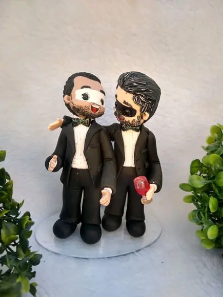 Topo de bolo lgbtqia+