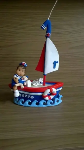 Topo de bolo marinheiro