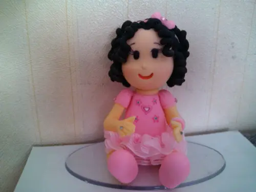 topo de bolo menina