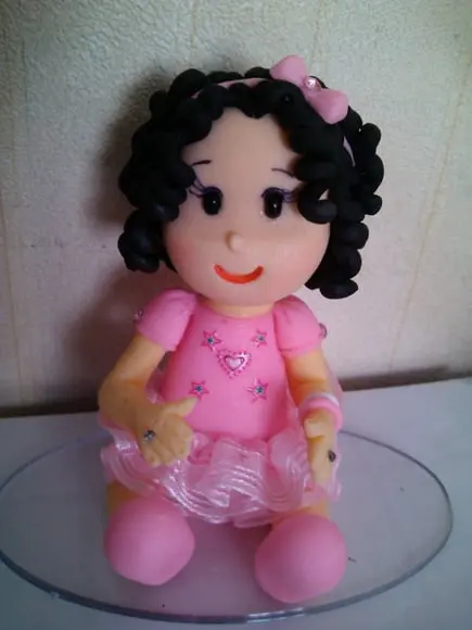 topo de bolo menina
