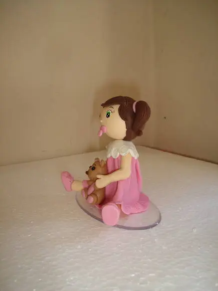 topo de bolo menina