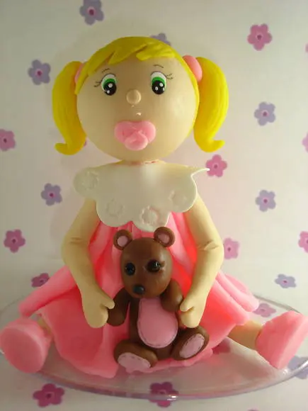 Topo De Bolo Menina